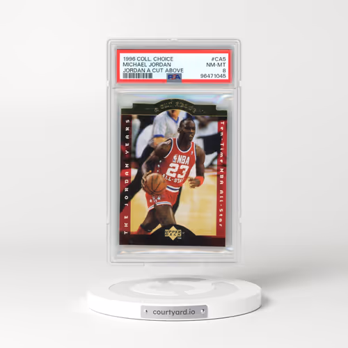 1996 Collector's Choice Jordan Cut Above #CA5 Michael Jordan (PSA 8 NM-MT)