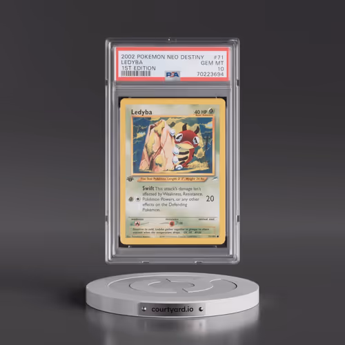 2002 Pokémon Neo Destiny #71 Ledyba - 1st Edition (PSA 10 GEM MINT)