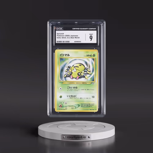 2000 Gold, Silver, to a New World #167 Spinarak (CGC 9 MINT)