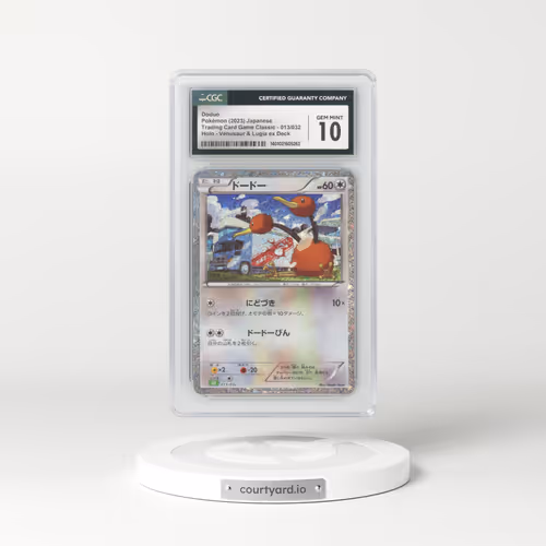 2023 Trading Card Game Classic - CLF, CLL, CLK #013/032 Doduo - Holo Venusaur & Lugia ex Deck - CLF (CGC 10 GEM MINT)