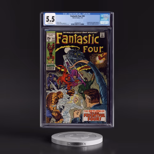 Fantastic Four #94 CGC 5.5 Off-white Pages (Marvel Comics, 1/70) - Universal