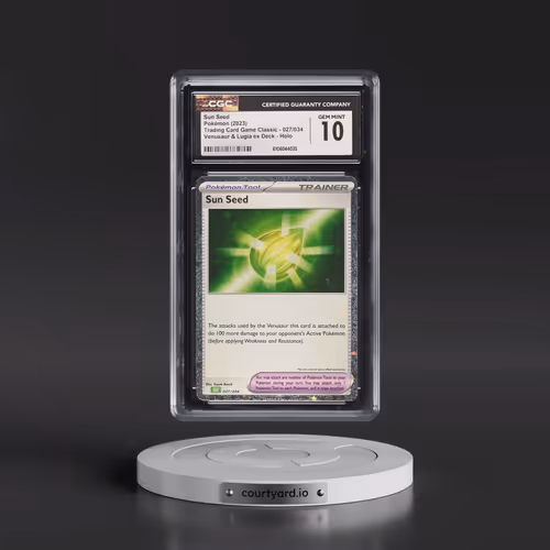 2023 Trading Card Game Classic - CLV, CLC, CLB #027/034 Sun Seed - Venusaur & Lugia ex Deck - CL