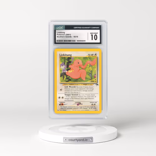 2001 Southern Islands #16 Lickitung (CGC 10 GEM MINT)