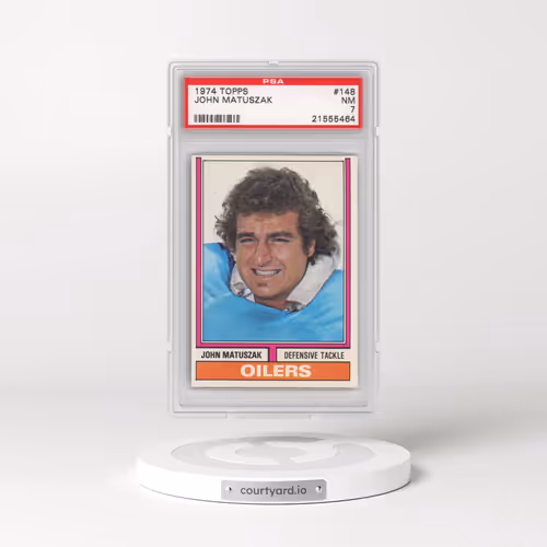 1974 Topps #148 John Matuszak (PSA 7 NM)