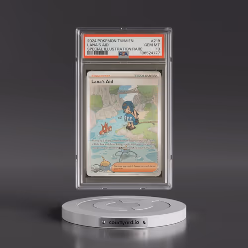 2024 Pokémon Twm EN-Twilight Masquerade #219 Lana's Aid - Special Illustration Rare (PSA 10 GEM MINT