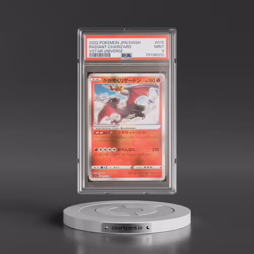 2022 Pokémon Sword & Shield Vstar Universe #015 Radiant Charizard - Holo (PSA 9 MINT)