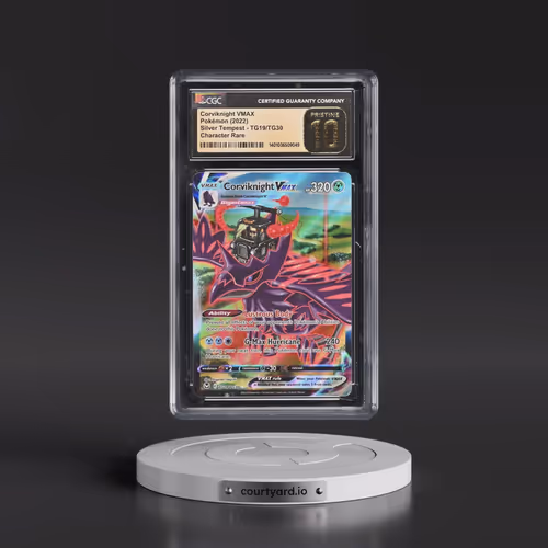 2022 Silver Tempest #TG19/TG30 Corviknight VMAX - Trainer Gallery Holo (CGC 10 PRISTINE)