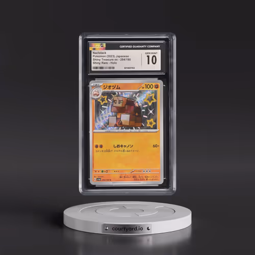 2023 Shiny Treasure ex #284/190 Naclstack - Shiny Rare Holo (CGC 10 GEM MINT)
