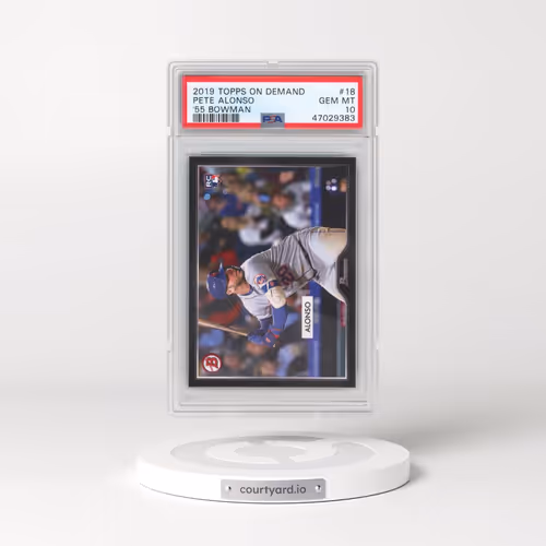 2019 Topps on Demand '55 Bowman #18 Pete Alonso (PSA 10 GEM MINT)