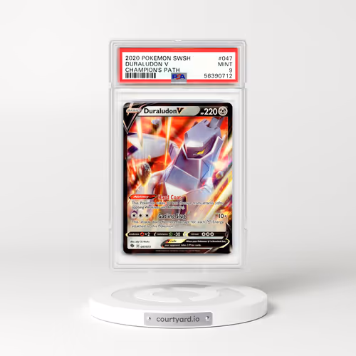 2020 Champion's Path #47 Duraludon V - Full Art Holo (PSA 9 MINT)