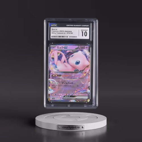 2023 Shiny Treasure ex #076/190 Mew ex - Holo (CGC 10 GEM MINT)