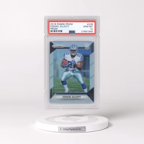 2016 Panini Prizm #238 Ezekiel Elliott - Prizm (PSA 10 GEM MINT)