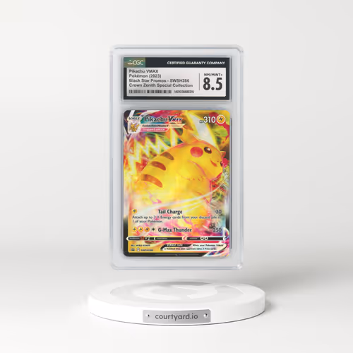 2017 Black Star Promos - Sword & Shield #SWSH286 Pikachu VMAX - Holo Crown Zenith Special Collection (CGC 8.5 NM-MT+)