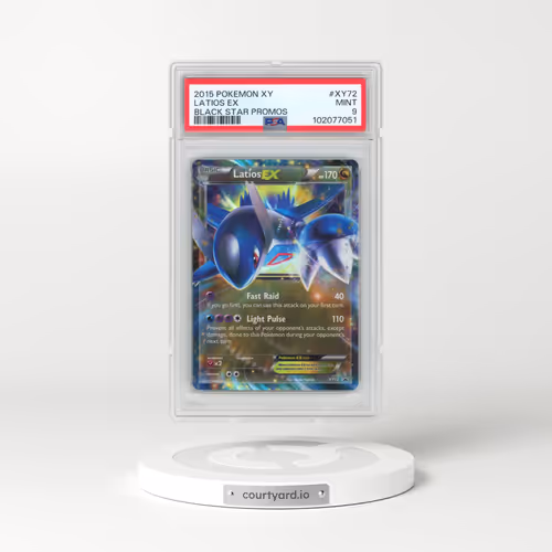 2015 Pokémon XY Black Star Promos #XY72 Latios EX - Holo (PSA 9 MINT)