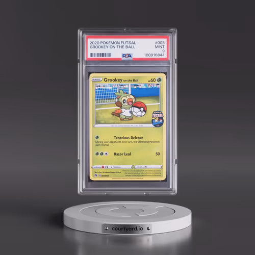 2020 Pokémon Futsal #003 Grookey on the Ball (PSA 9 MINT)