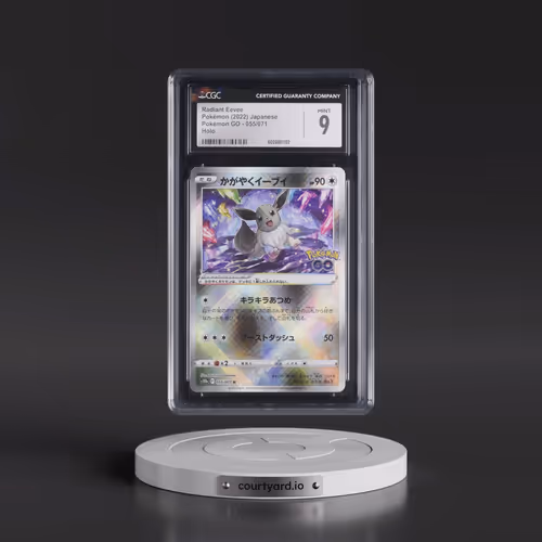 2022 Pokémon GO #055/071 Radiant Eevee - Holo (CGC 9 MINT)