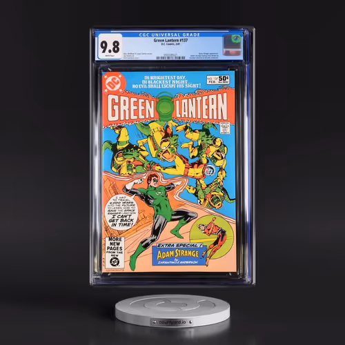 Green Lantern #137 CGC 9.8 White Pages (DC Comics, 2/81) - Universal