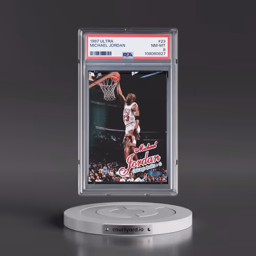 1997 Ultra #23 Michael Jordan (PSA 8 NM-MT)
