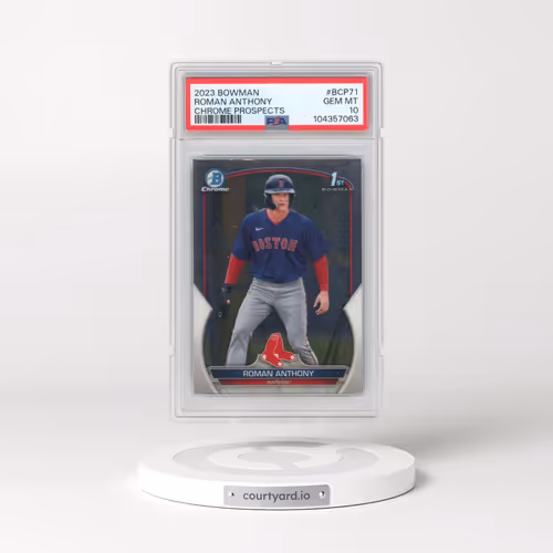 2023 Bowman Chrome Prospects #BCP71 Roman Anthony (PSA 10 GEM MINT)