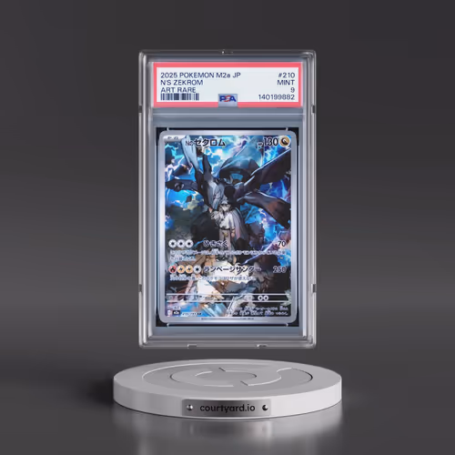 2025 Pokémon M2a-Mega Dream EX #210 N's Zekrom - Art Rare (PSA 9 MINT)