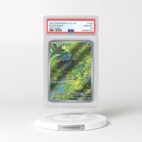 2023 Pokémon Sv2a-Pokemon 151 #166 Bulbasaur - Art Rare (PSA 10 GEM MINT)