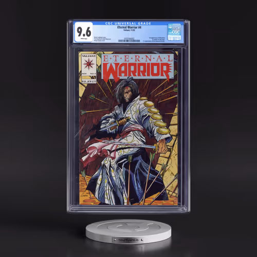 Eternal Warrior #4 CGC 9.6 White Pages (Valiant, 11/92) - Universal