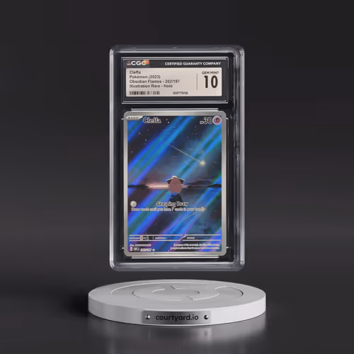 2023 Obsidian Flames - OBF EN #202/197 Cleffa - Illustration Rare Holo (CGC 10 GEM MINT)