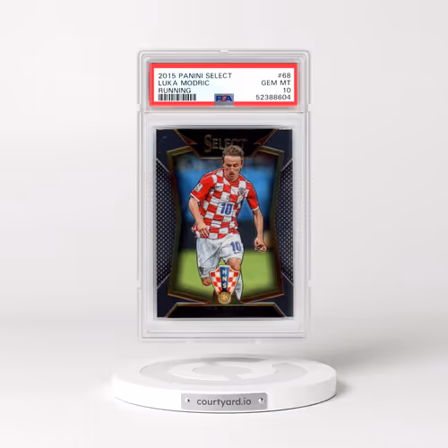 2015 Panini Select #68 Luka Modric - Running (PSA 10 GEM MINT)