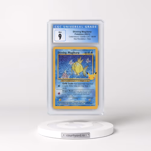 2021 Celebrations - Classic Collection #66/64 Shining Magikarp - Neo Revelation Holo (CGC 9 MINT)