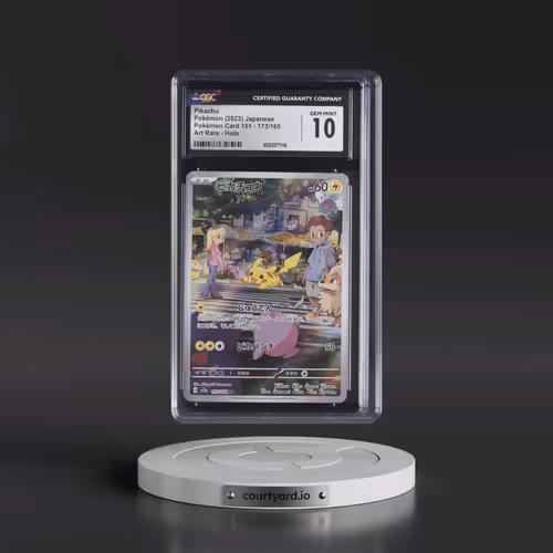 2023 Pokémon Card 151 #173/165 Pikachu - Art Rare Holo (CGC 10 GEM MINT)