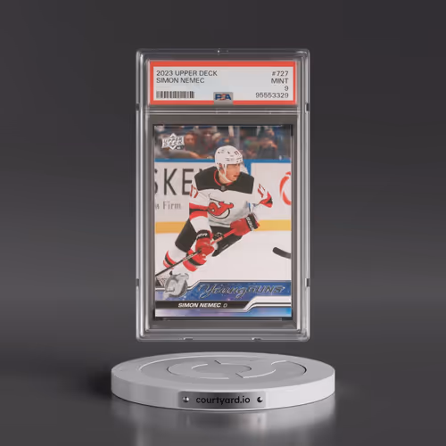 2023 Upper Deck #727 Simon Nemec (PSA 9 MINT)