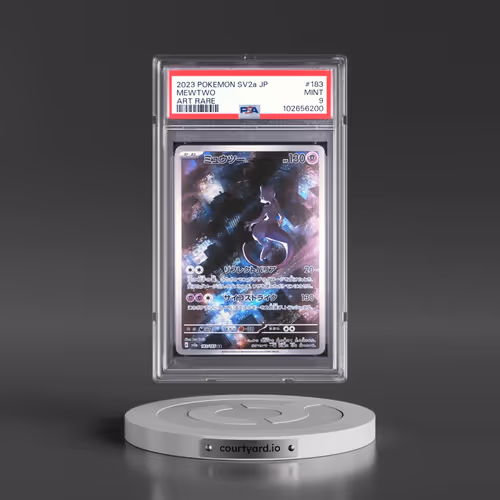 2023 Pokémon Sv2a-Pokemon 151 #183 Mewtwo - Art Rare (PSA 9 MINT)