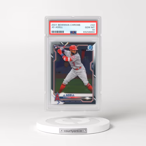 2021 Bowman Chrome #42 Jo Adell (PSA 10 GEM MINT)