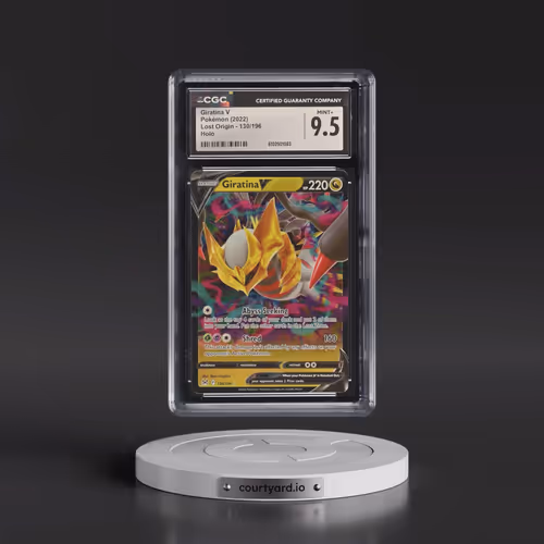 2022 Lost Origin #130/196 Giratina V - Holo (CGC 9.5 MINT+)
