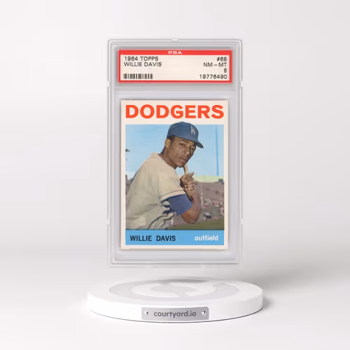 1964 Topps #68 Willie Davis (PSA 8 NM-MT)