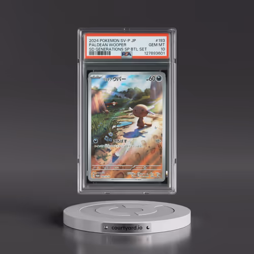 2024 Pokémon SV-P Promo #193 Paldean Wooper - Start Deck Generations Special Battle Set (PSA 10 GEM