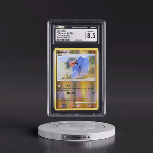 2009 Platinum #84/127 Nosepass - Reverse Holo (CGC 8.5 NM-MT+)