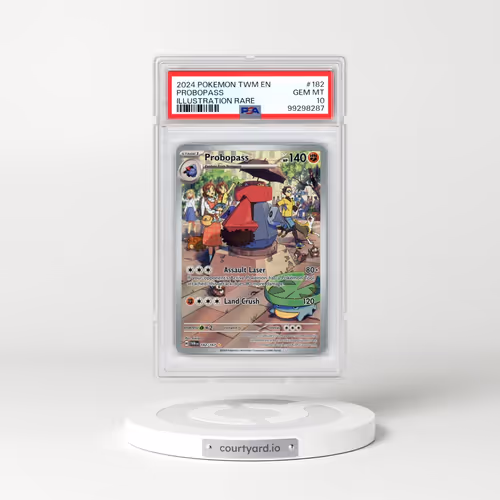 2024 Pokémon Twm EN-Twilight Masquerade #182 Probopass - Illustration Rare (PSA 10 GEM MINT)