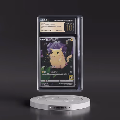 2021 25th Anniversary Collection #001/028 Pikachu - Holo (CGC 10 PRISTINE)
