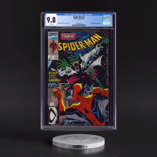 Spider-Man #2 CGC 9.8 White Pages (Marvel Comics, 9/90) - Universal