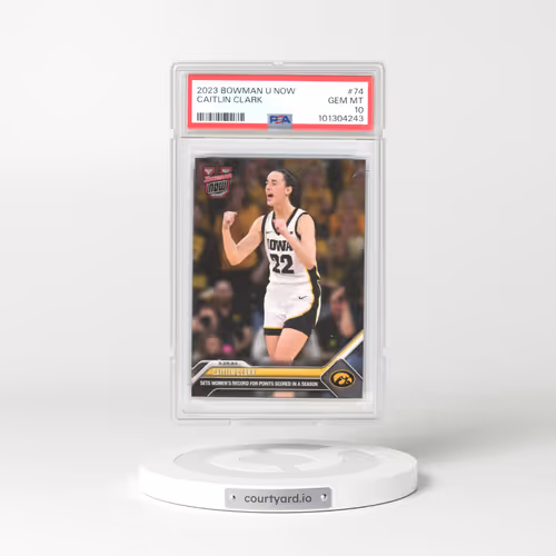 2023 Bowman U Now #74 Caitlin Clark (PSA 10 GEM MINT)