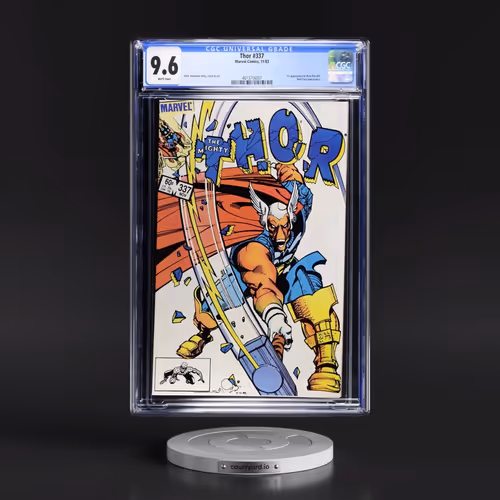 Thor #337 CGC 9.6 White Pages (Marvel Comics, 11/83)