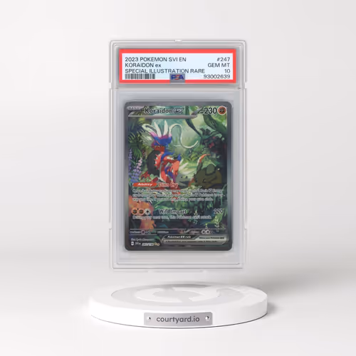 2023 Pokémon Svi EN-Scarlet & Violet #247 Koraidon EX - Holo Special Illustration Rare (PSA 10 GEM M