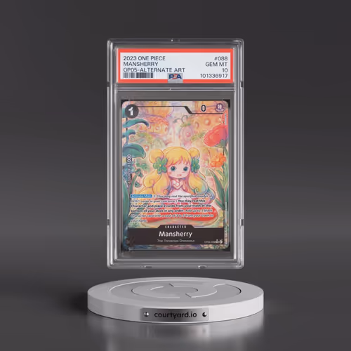 2023 One Piece OP05-Awakening of the New Era #088 Mansherry - Alternate Art (PSA 10 GEM MINT)