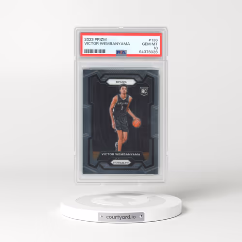 2023 Panini Prizm #136 Victor Wembanyama (PSA 10 GEM MINT)