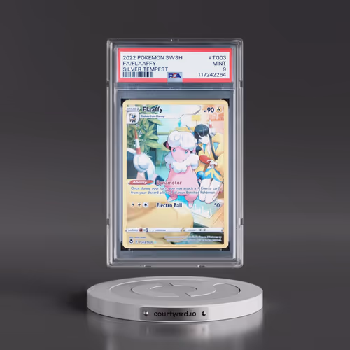 2022 Pokémon Sword & Shield Silver Tempest #TG03 Flaaffy - Full Art (PSA 9 MINT)