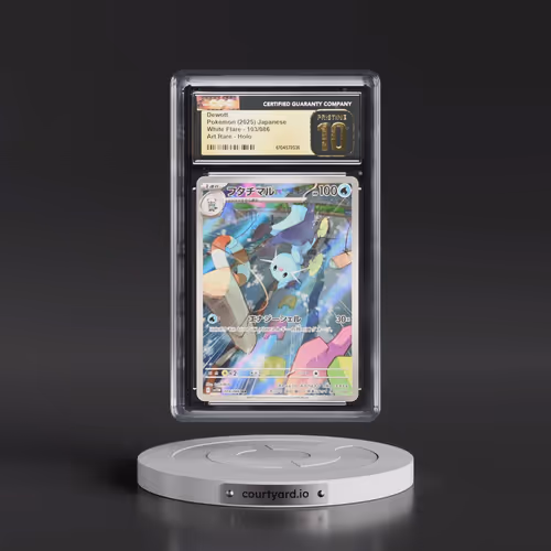 2025 White Flare - sv11W #103/086 Dewott - Art Rare Holo (CGC 10 PRISTINE)