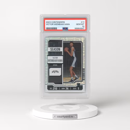 2023 Panini Contenders #11 Victor Wembanyama (PSA 10 GEM MINT)