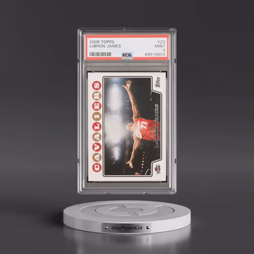 2008 Topps #23 LeBron James (PSA 9 MINT)