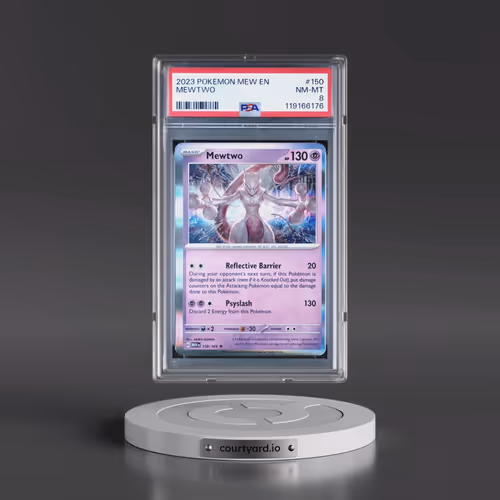 2023 Pokémon Mew EN-151 #150 Mewtwo (PSA 8 NM-MT)